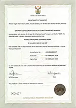 Certificate Of Accreditation.