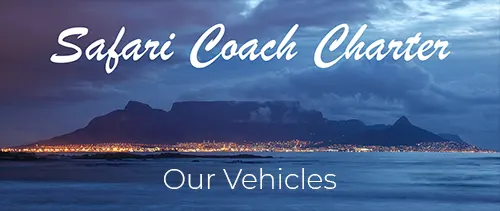Safari Coach Charter Cape Town South Africa Vehicles.